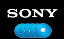 Logo sony e dischi blue ray